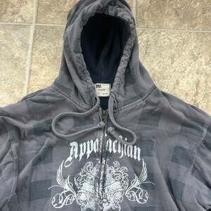 Affliction Shred Fest Black Zip Hoodie